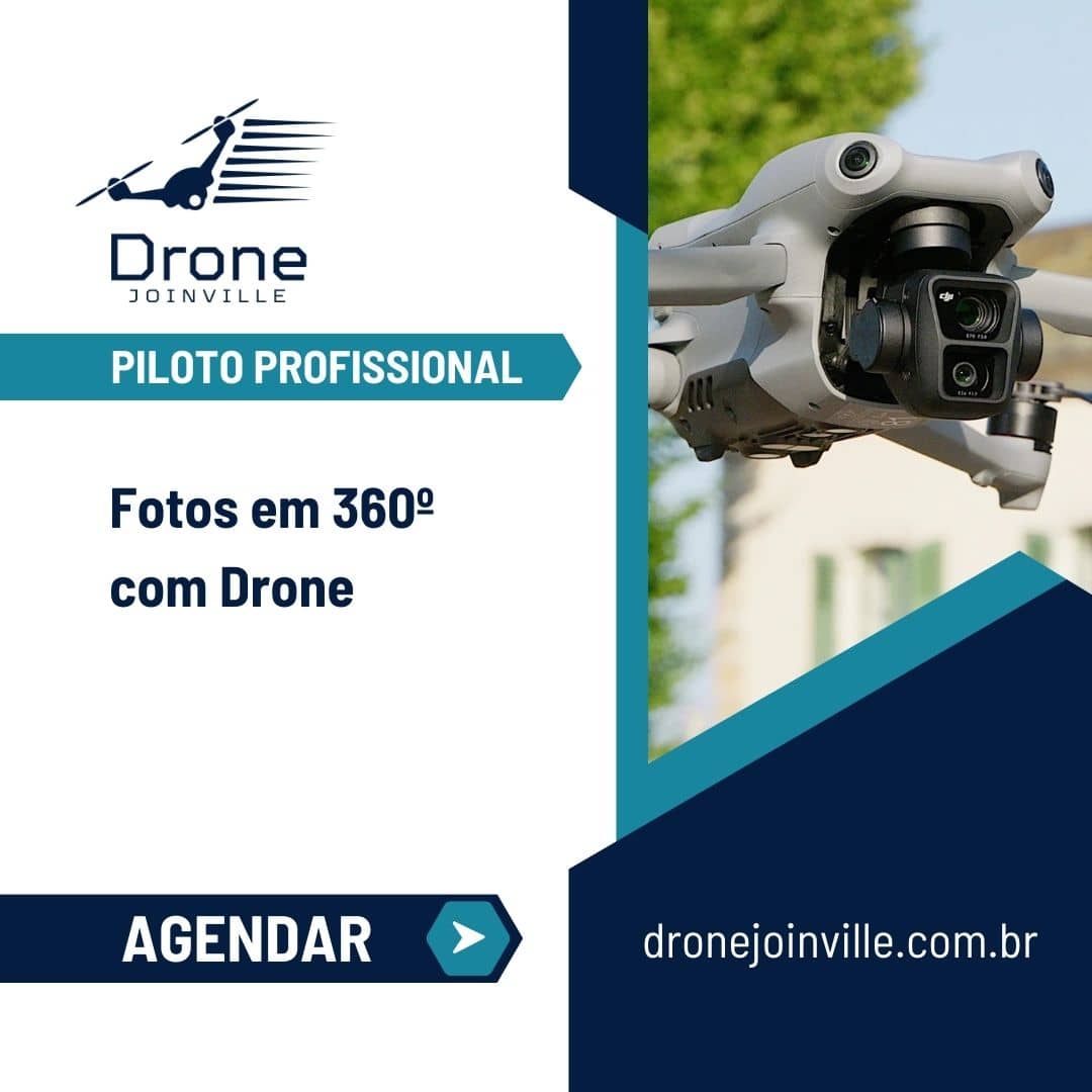 Fotografia Aérea 360° com Drone